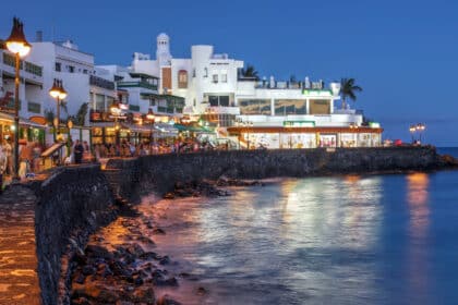 Lanzarote bars at night